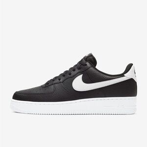 Nike Black and White Sneakers Air Force 1